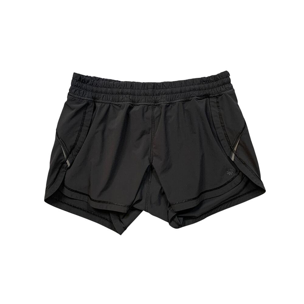 Athleta Shorts Womens S Small Racer Run Reflective Trail Running Built In Brief